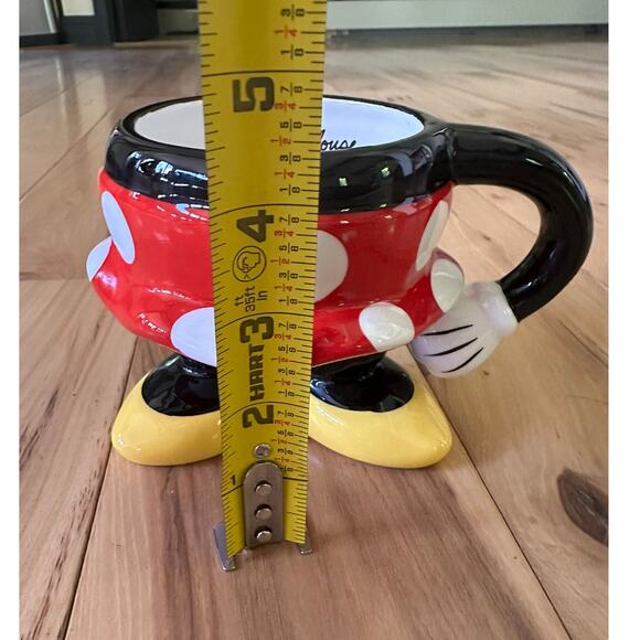 Authentic Original Disney Parks Minnie Mouse Bottom Skirt Legs Coffee Mug - Picture 6 of 13